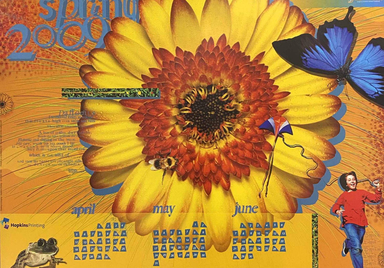 Hopkins' Spring Calendars Through the Years » Hopkins Printing